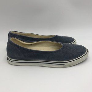 L.L. Bean sunwashed flat sneakers womens size 9